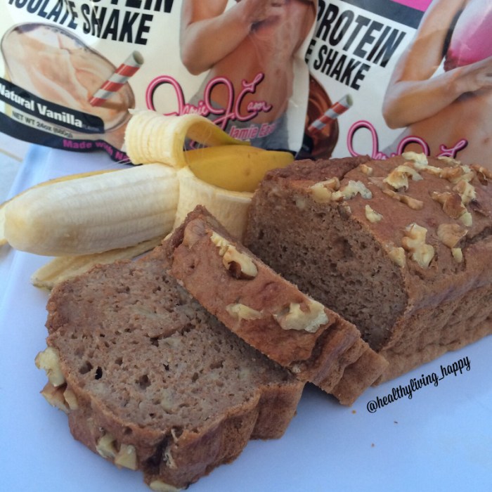 Protein banana bread