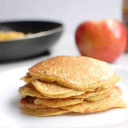 Cottage cheese protein pancakes