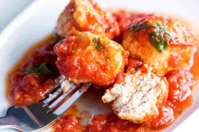 Chicken meatballs recipe