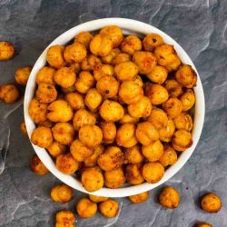 Air fry chickpeas