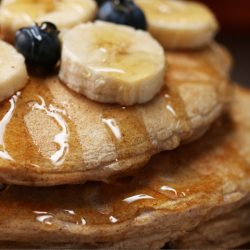 Easy protein powder pancakes