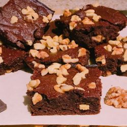 Almond flour brownie