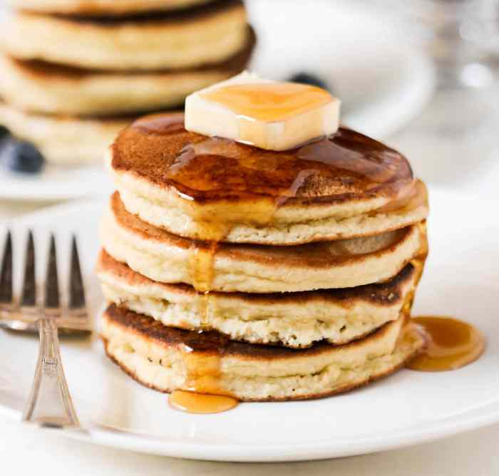 Coconut flour pancakes