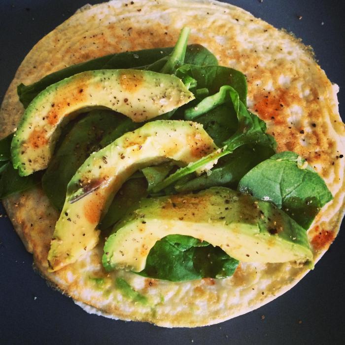 Egg white wrap recipe