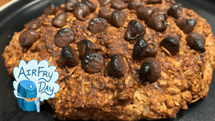 Air fryer breakfast cookies