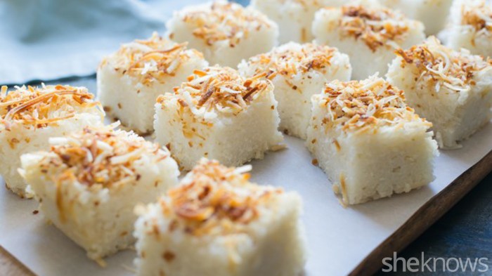 How to make dessert rice cakes