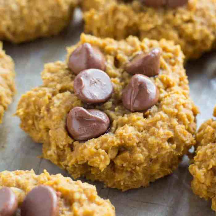 Healthy pumpkin cookies recipe