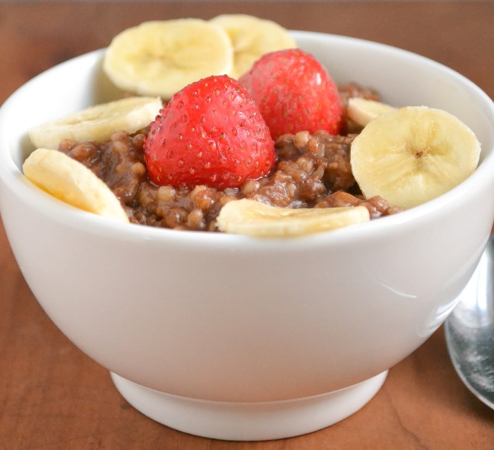 Diet oatmeal recipe