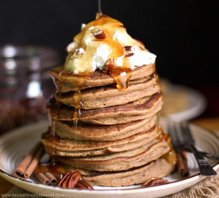 Pancakes pumpkin healthy