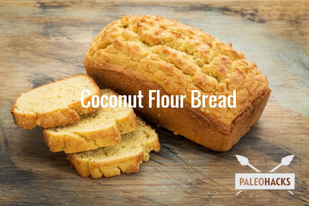 Coconut flour bread with yeast