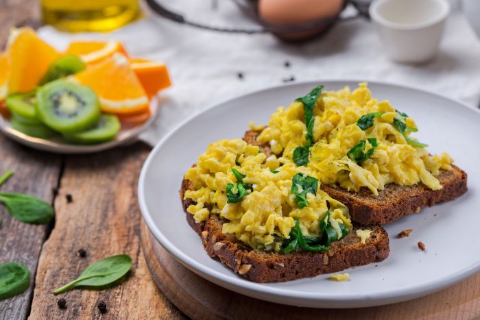 Scrambled eggs recipe healthy