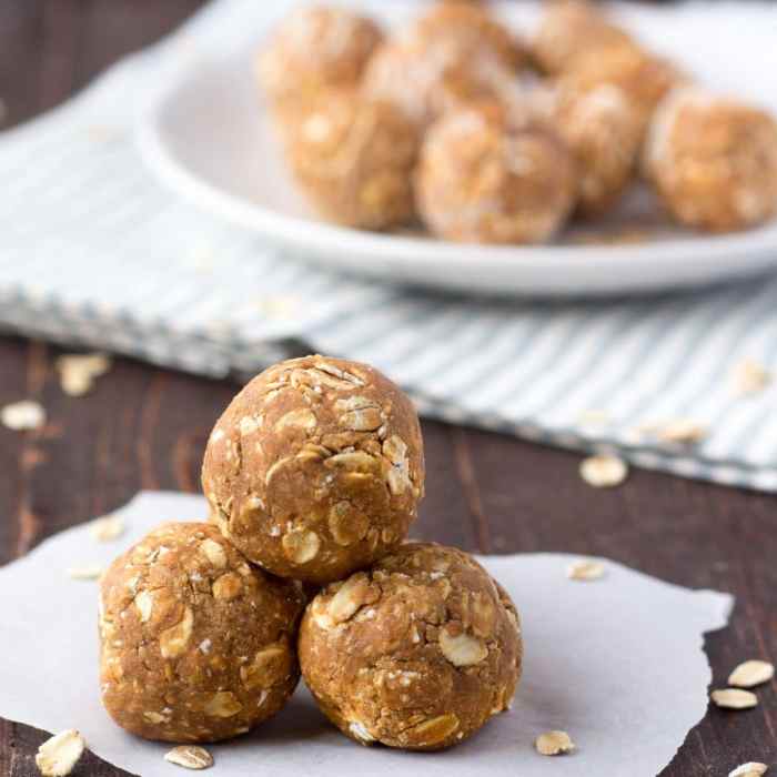 Protein balls peanut butter high ifoodreal effort low