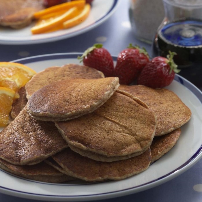 Healthy pancake recipe