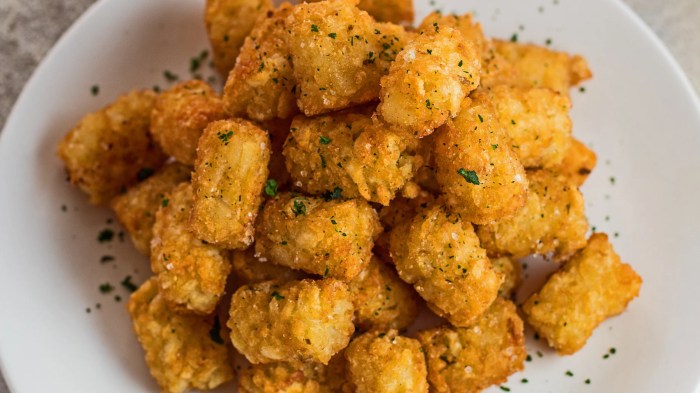 How to air fry tater tots