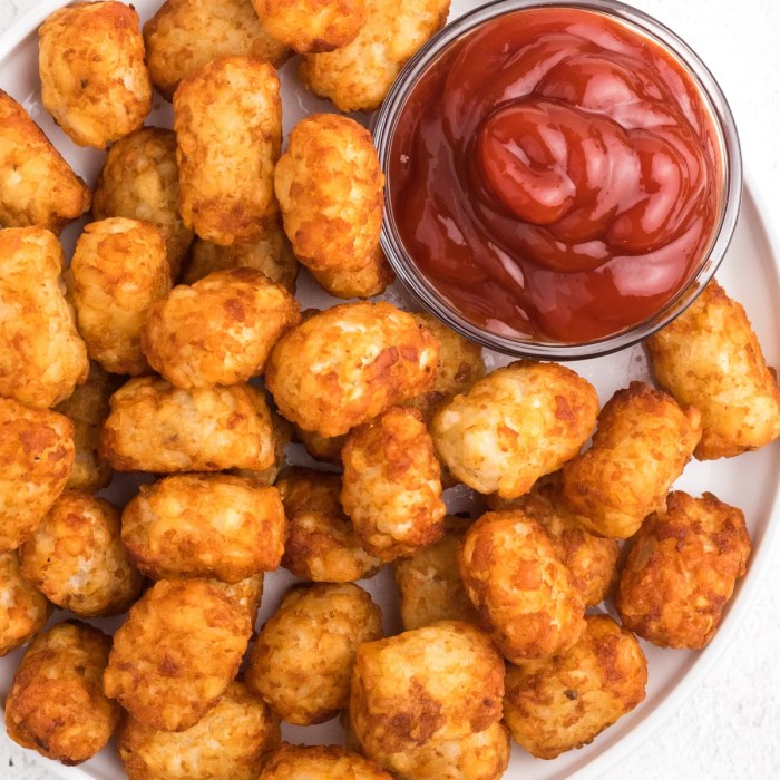 How to air fry tater tots