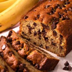 How to make banana chocolate bread