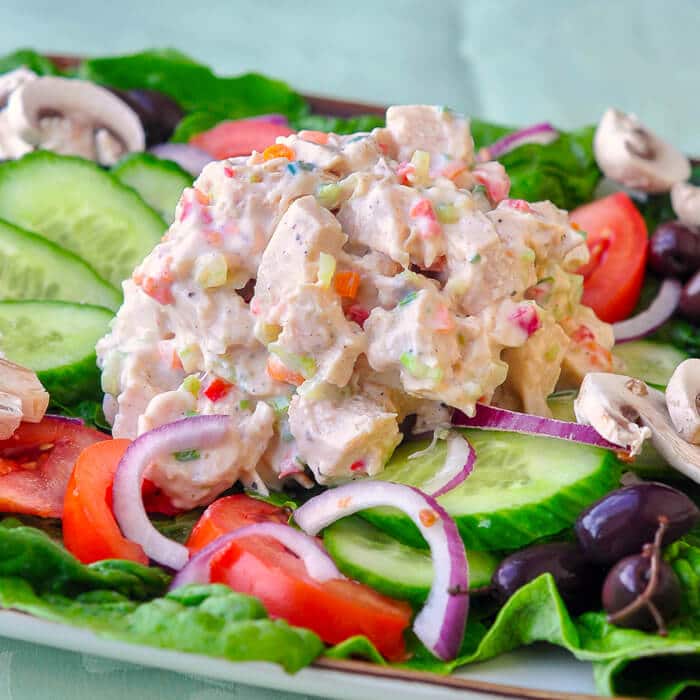 Low fat chicken salad