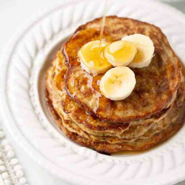 2 ingredient banana pancakes