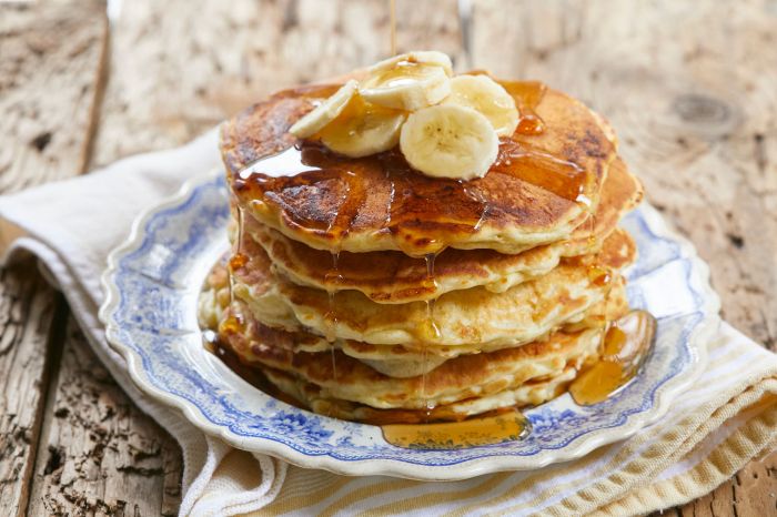 2 ingredient banana pancakes