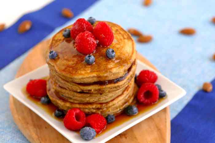 Keto pancakes with almond flour