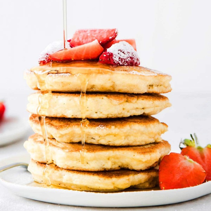 Coconut flour pancake recipe