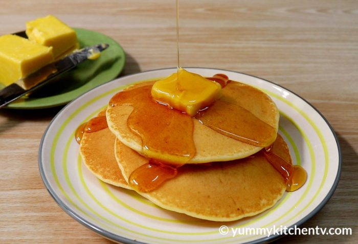 Pancakes baking powder without foodista