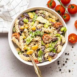 Protein pasta salad