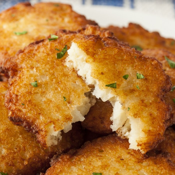 Potato patties recipe