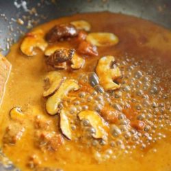 Curry mushroom vegan nutrition recipe ingredients