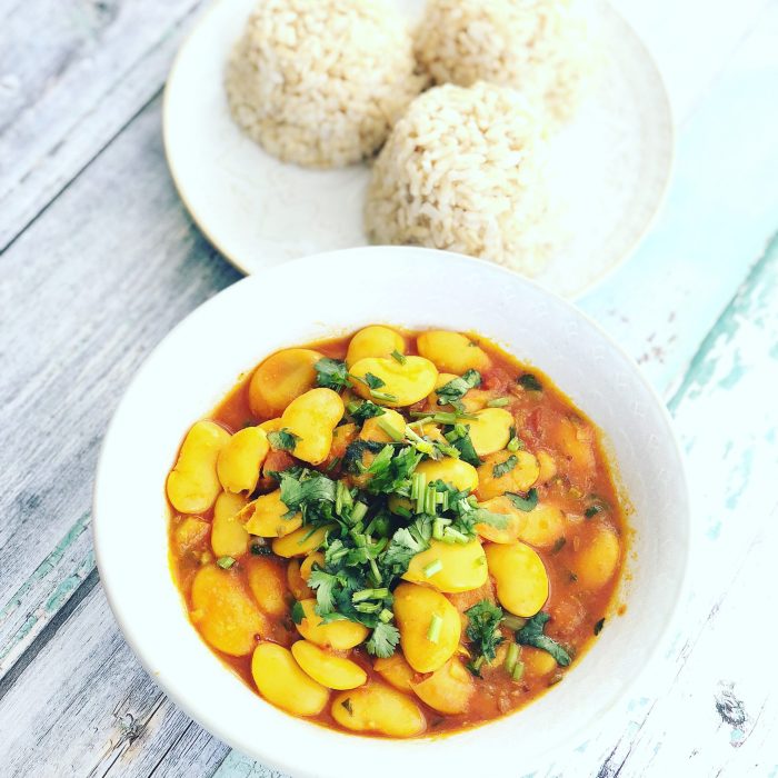 Butter beans curry