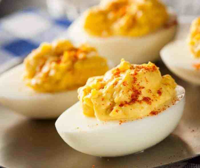 Fried deviled eggs air fryer