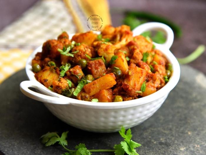 Aloo gobi matar recipe