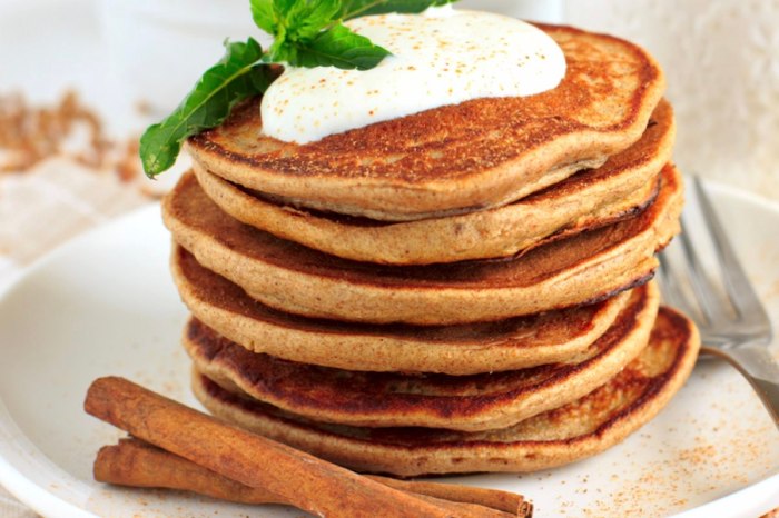 Egg white pancakes