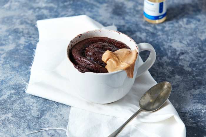 Protein powder mug cake