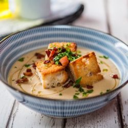 Celeriac soup gourmet travel