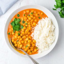 Coconut chickpea curry recipe