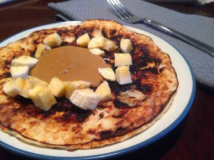 Egg protein pancakes