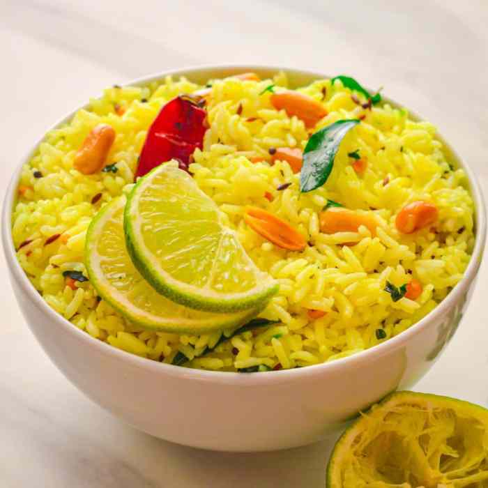 Lemon rice