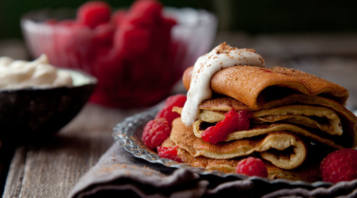 Two ingredient pancakes