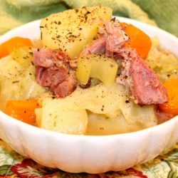 Cabbage and potato soup