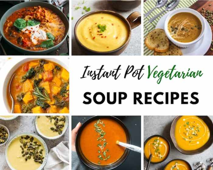 Instant pot vegan soup