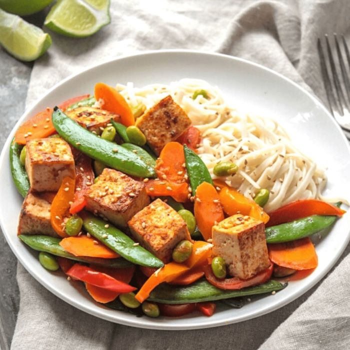 Tofu stir fry