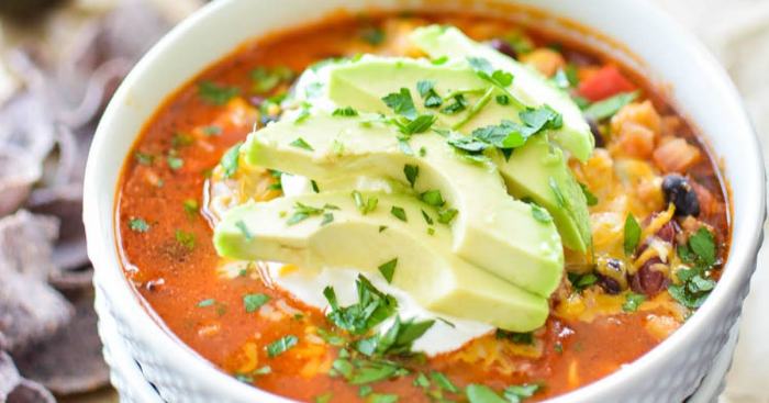 Garbanzo beans in chili