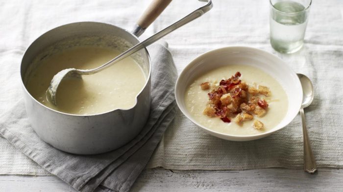 Celeriac and soup