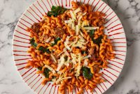 Harissa pasta recipe