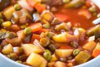 * pressure cooker recipe vegetable * vegetable soup