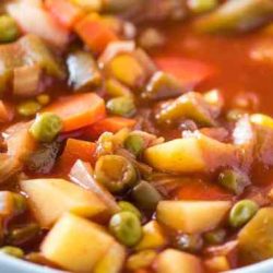 * pressure cooker recipe vegetable * vegetable soup