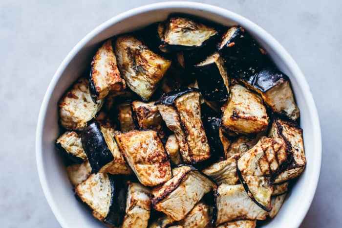 * ninja air fryer vegan * eggplant