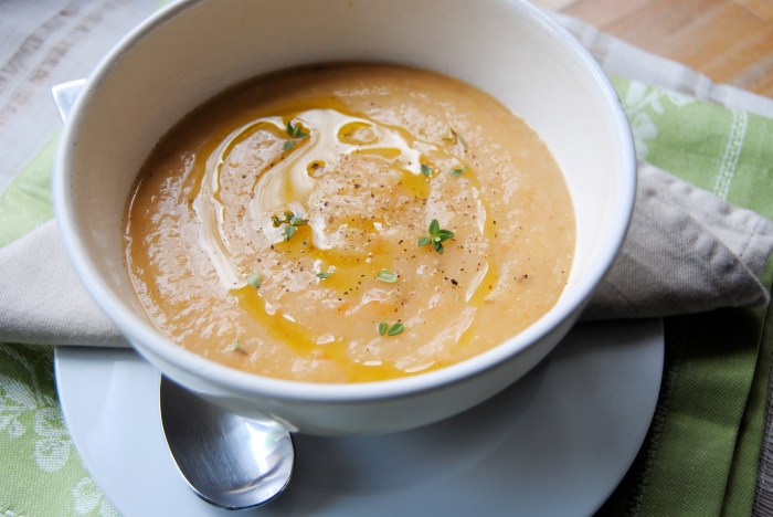 Celeriac and soup