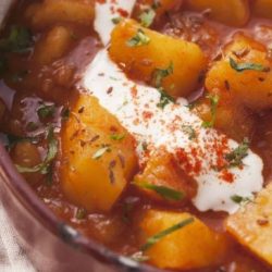 Hungarian paprika stew